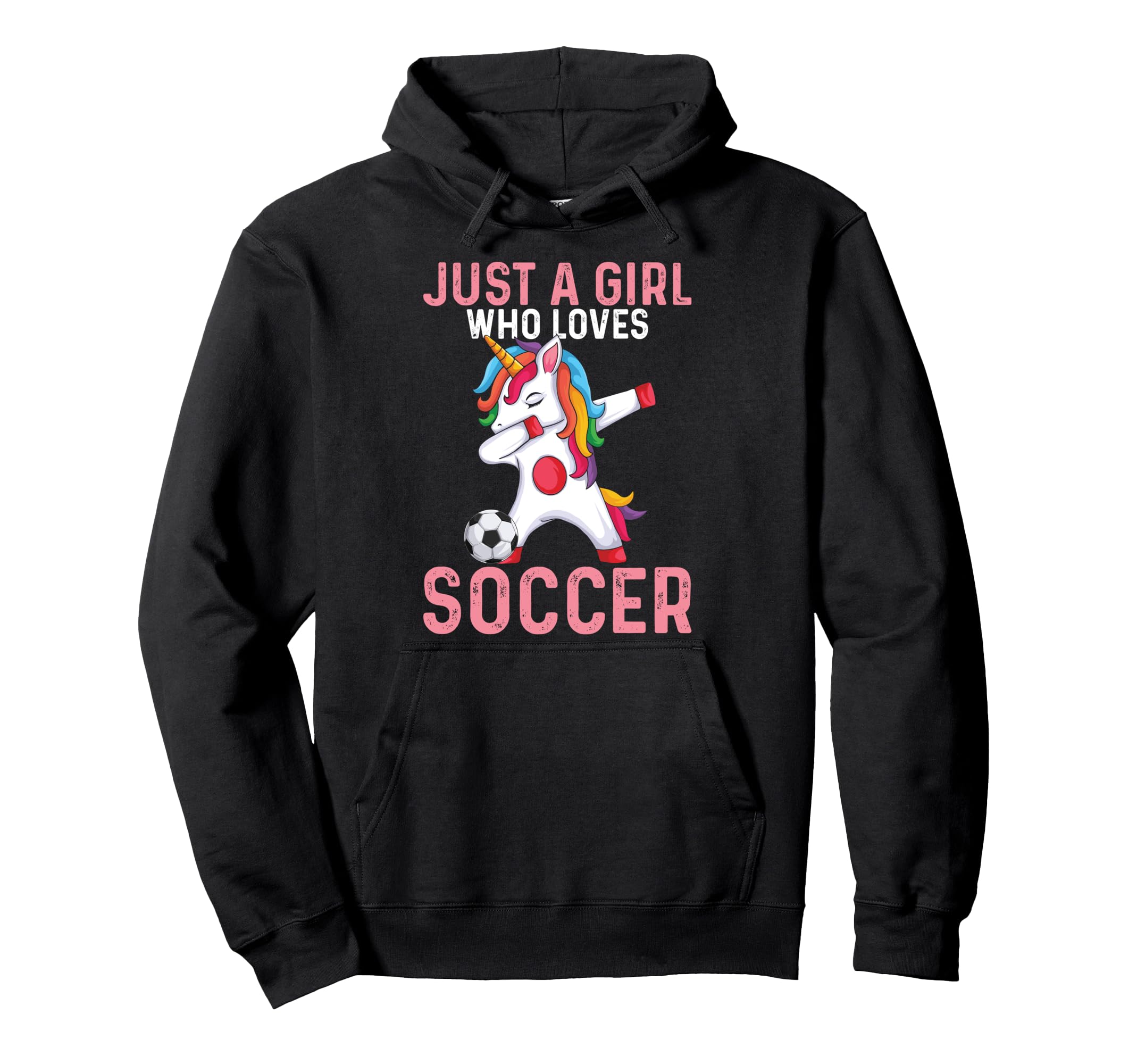 Who Loves Soccer Hoodie - Casual Everyday Wear Unisex