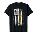 Usa American Flag Proud Soccer T-Shirt - Fun Novelty Design Men Women
