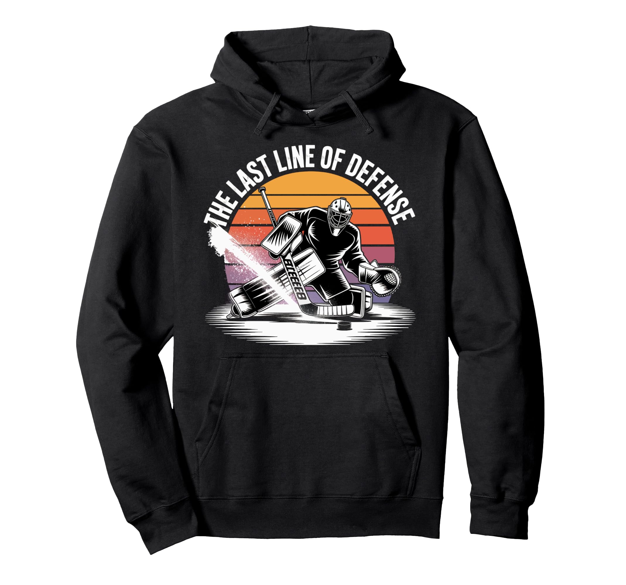 Hockey Player Penalty Box Hockey Hoodie - Novelty Apparel for Adults