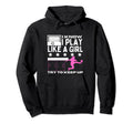 Soccer Player I Play Like Funny Soccer Hoodie - Minimalist Print for Adults