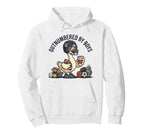 Outnumbered Mom Football Mom Coffee Hoodie - Novelty Apparel Men Women