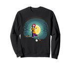 Skeleton Soccer Coach Fan Halloween Sweatshirt - Graphic Print Men Women
