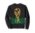 Usa World Football 2026 Team Sweatshirt - Fun Novelty Design for Adults