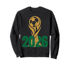 Usa World Football 2026 Team Sweatshirt - Fun Novelty Design for Adults