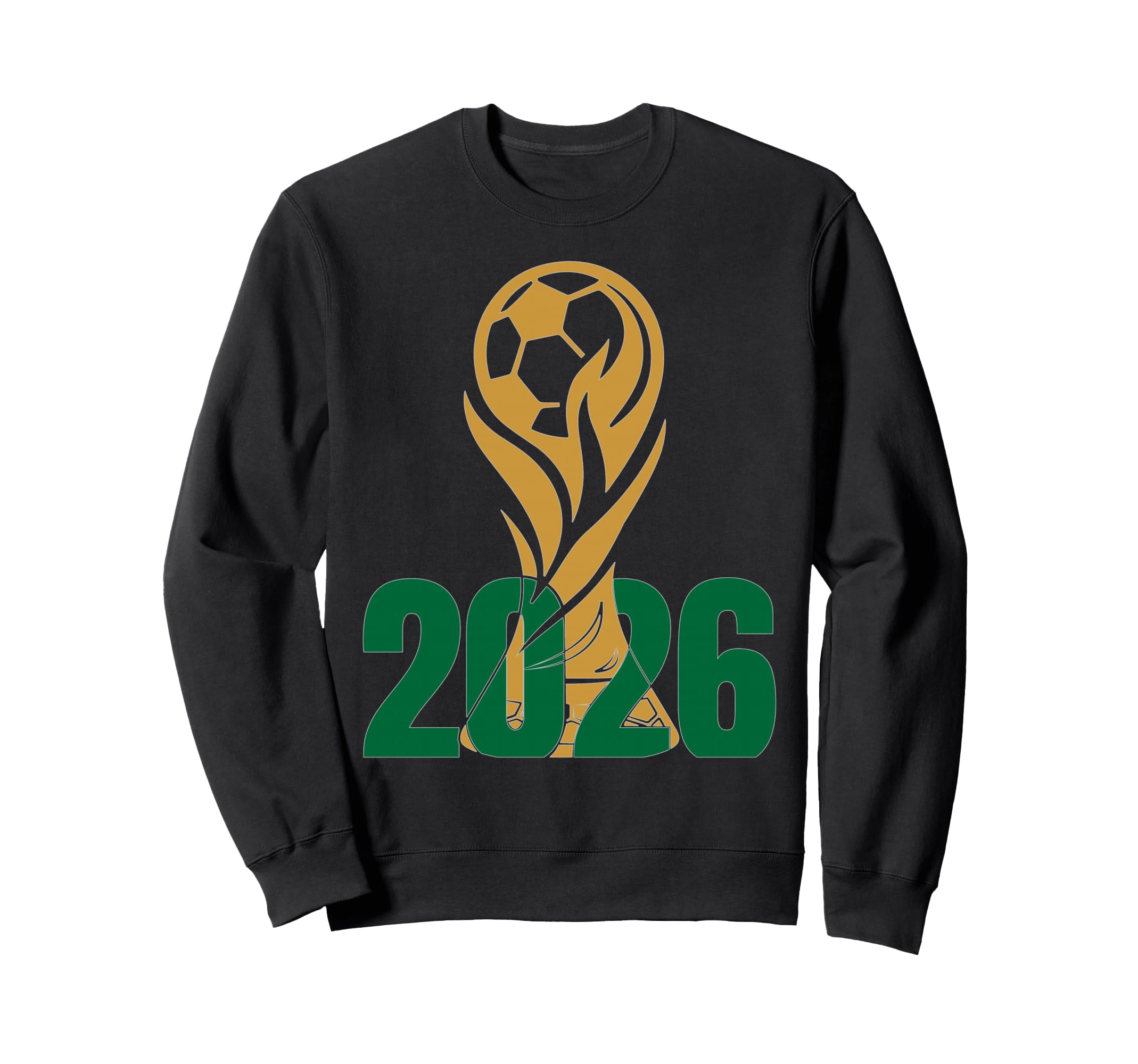 Usa World Football 2026 Team Sweatshirt - Fun Novelty Design for Adults