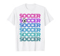 Soccer Eat Sleep Repeat Just Loves T-Shirt - Unique Graphic for Adults