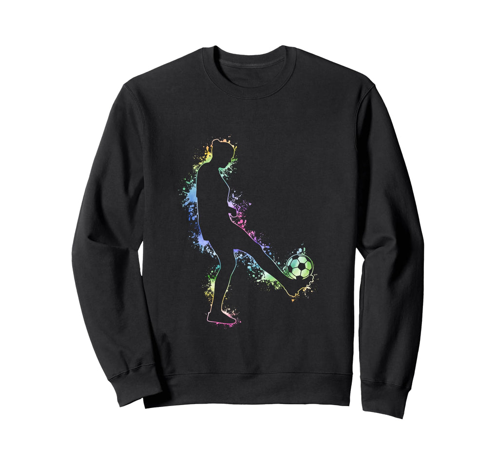 Soccer Silhouette Sweatshirt - Aesthetic Graphic Unisex