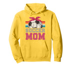 Mother Soccer Fan Soccer Player Hoodie - Novelty Apparel for Adults