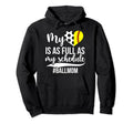 Ball Mom Proud Softball Soccer Mom Hoodie - Novelty Apparel for Adults