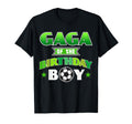 Gaga Birthday Soccer Party Family T-Shirt - Fun Novelty Design for Adults