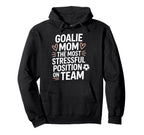 Soccer Game Player Most Stressful Hoodie - Custom Art Print Unisex