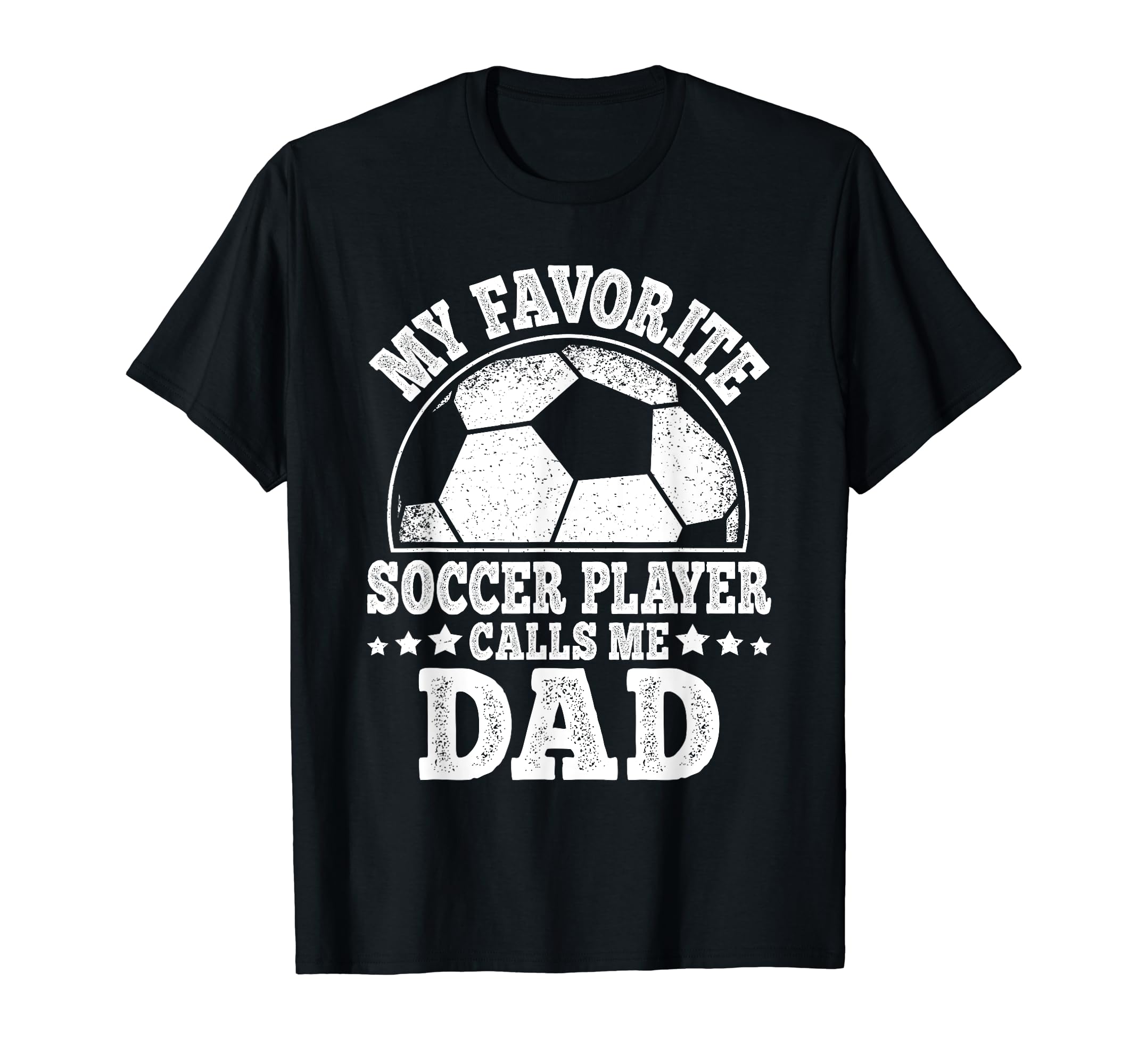 My Favorite Soccer Player Calls Me T-Shirt - Minimalist Print for Adults