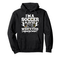 Unique Soccer Football Passion Hoodie - Fun Novelty Design Men Women