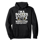 Unique Soccer Football Passion Hoodie - Fun Novelty Design Men Women