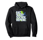 Eat Sleep Soccer Repeat Hoodie - Unique Graphic Men Women
