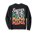 Groovy Soccer Football Player Sweatshirt - Fun Novelty Design Men Women