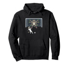 Goalie Raccoon Soccer Multi Arm Trash Hoodie - Aesthetic Graphic Unisex