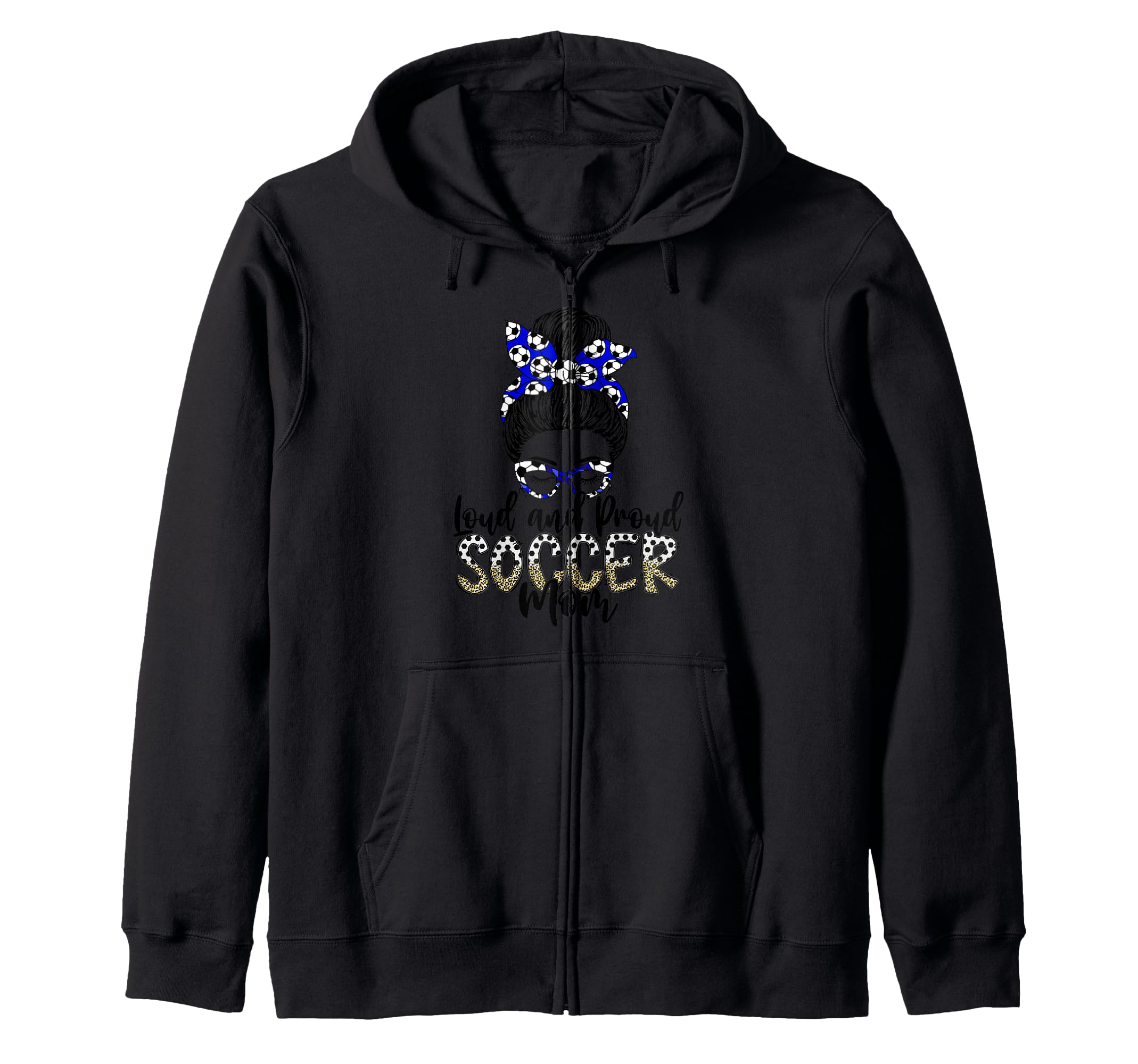 Loud And Proud Soccer Mom Mother T-Shirt - Streetwear Style for Adults