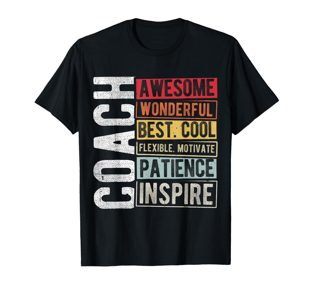 Coach Awesome Wonderful Best T-Shirt - Novelty Apparel for Adults