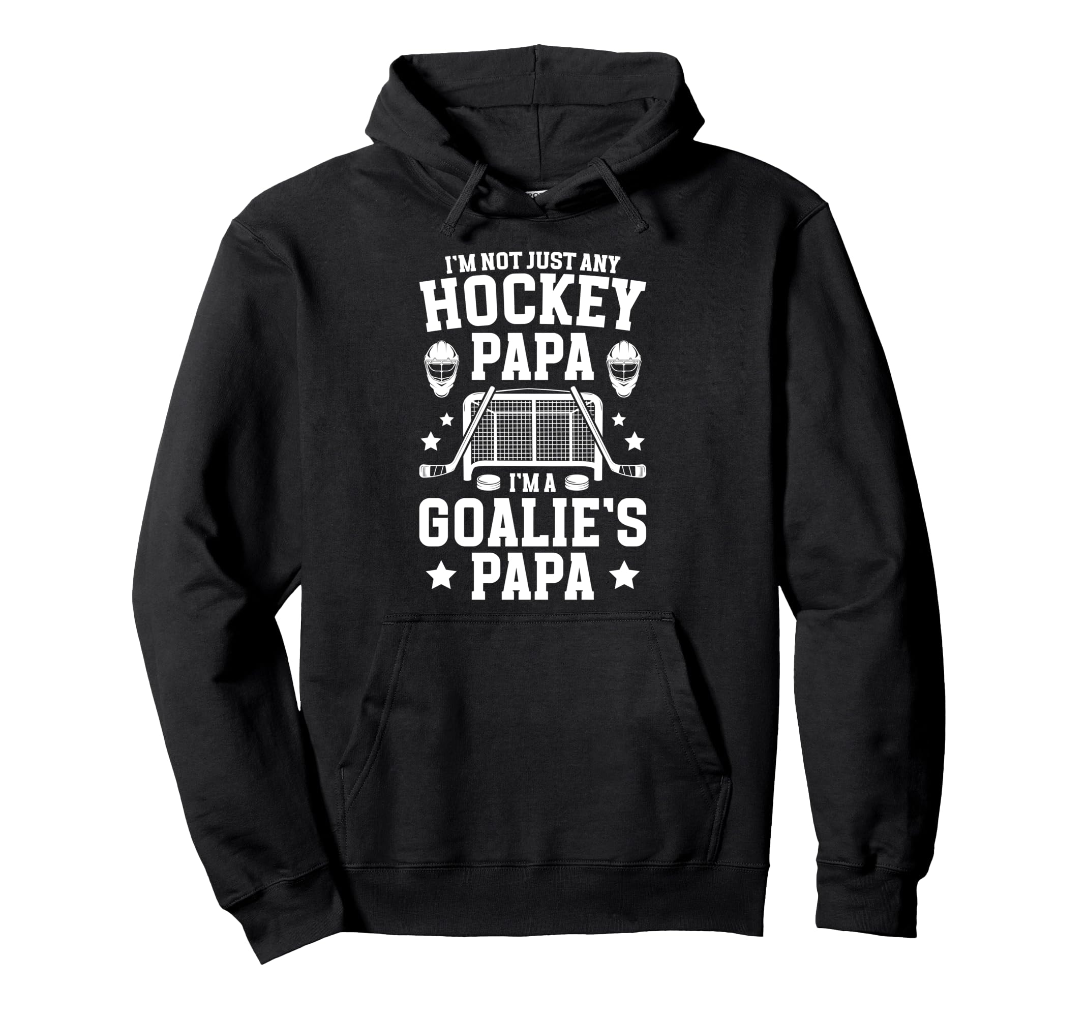 Im Hockey Goalie Papa Ice Hockey Hoodie - Streetwear Style Men Women