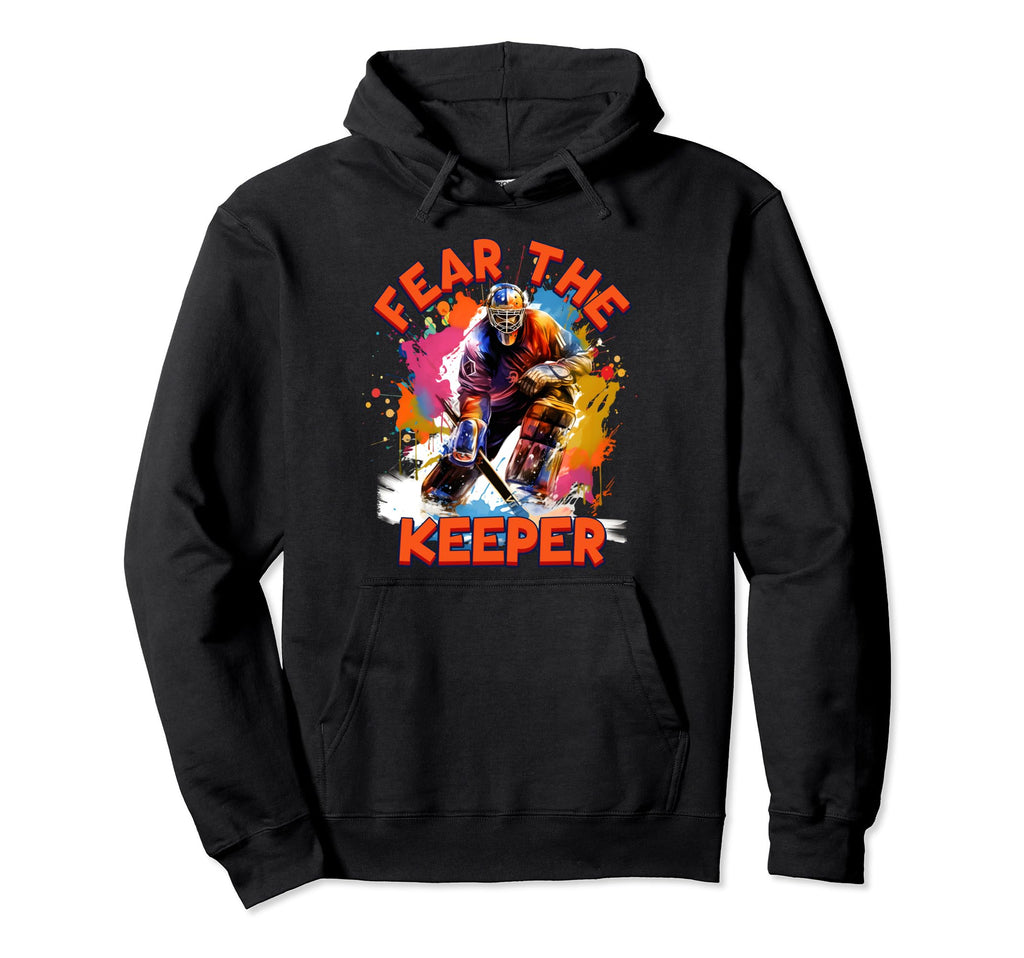 Goalie Ice Hockey Goalkeeper Sport Hoodie - Novelty Apparel Unisex