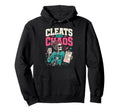 Cleats And Chaos Soccer Mom Hoodie - Graphic Print Unisex