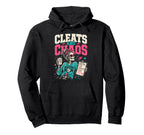 Cleats And Chaos Soccer Mom Hoodie - Graphic Print Unisex
