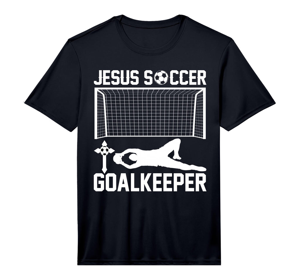 Jesus Soccer Goalkeeper I Soccer T-Shirt - Aesthetic Graphic Men Women