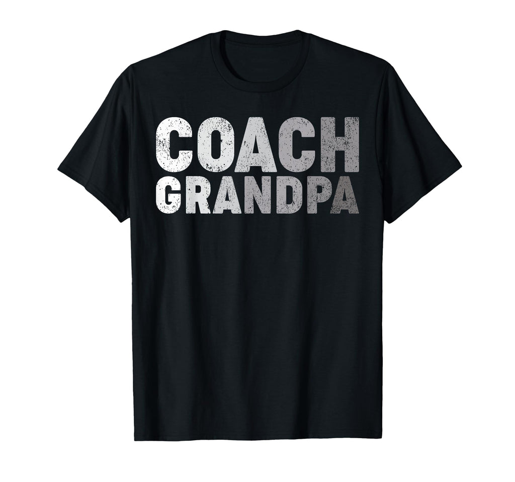 Coach Grandpa Soccer Football T-Shirt - Streetwear Style for Adults