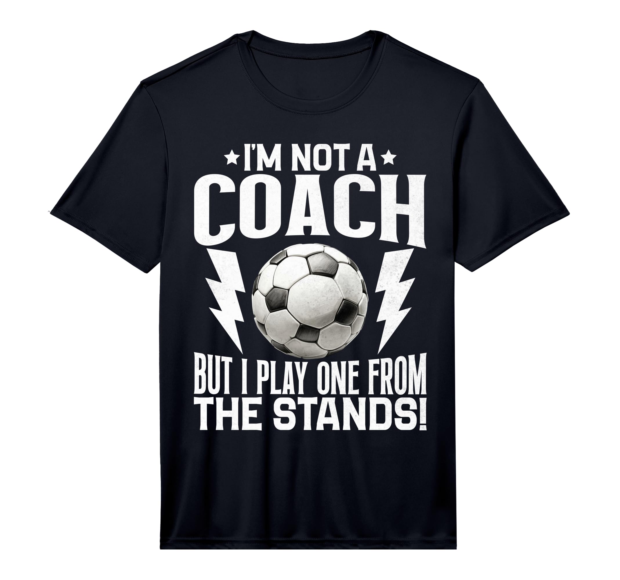 Mens Im Not Coach But I Play One T-Shirt - Custom Art Print for Adults