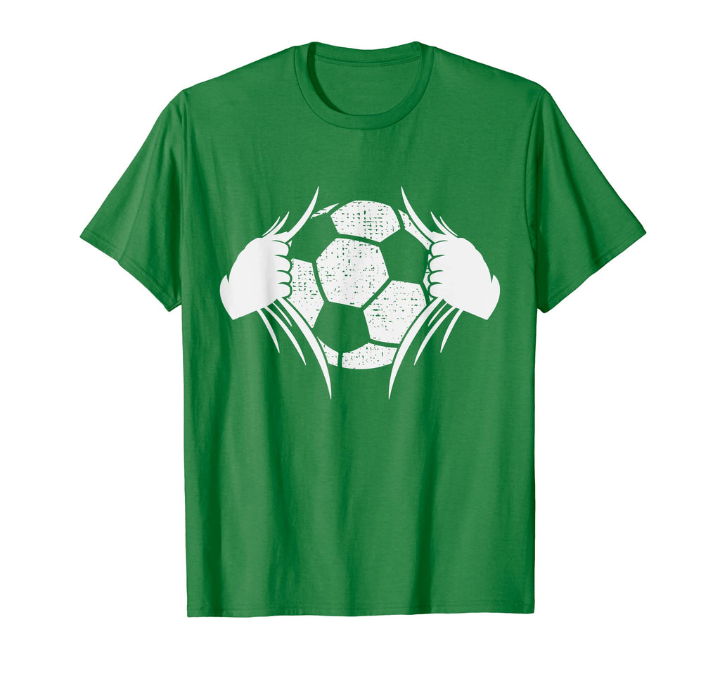 North South American European Soccer T-Shirt - Custom Art Print for Adults