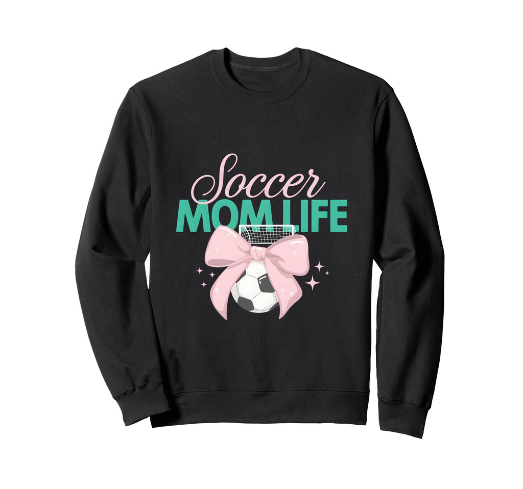 Soccer Mom Life Match Day Energy Sweatshirt - Unique Graphic for Adults