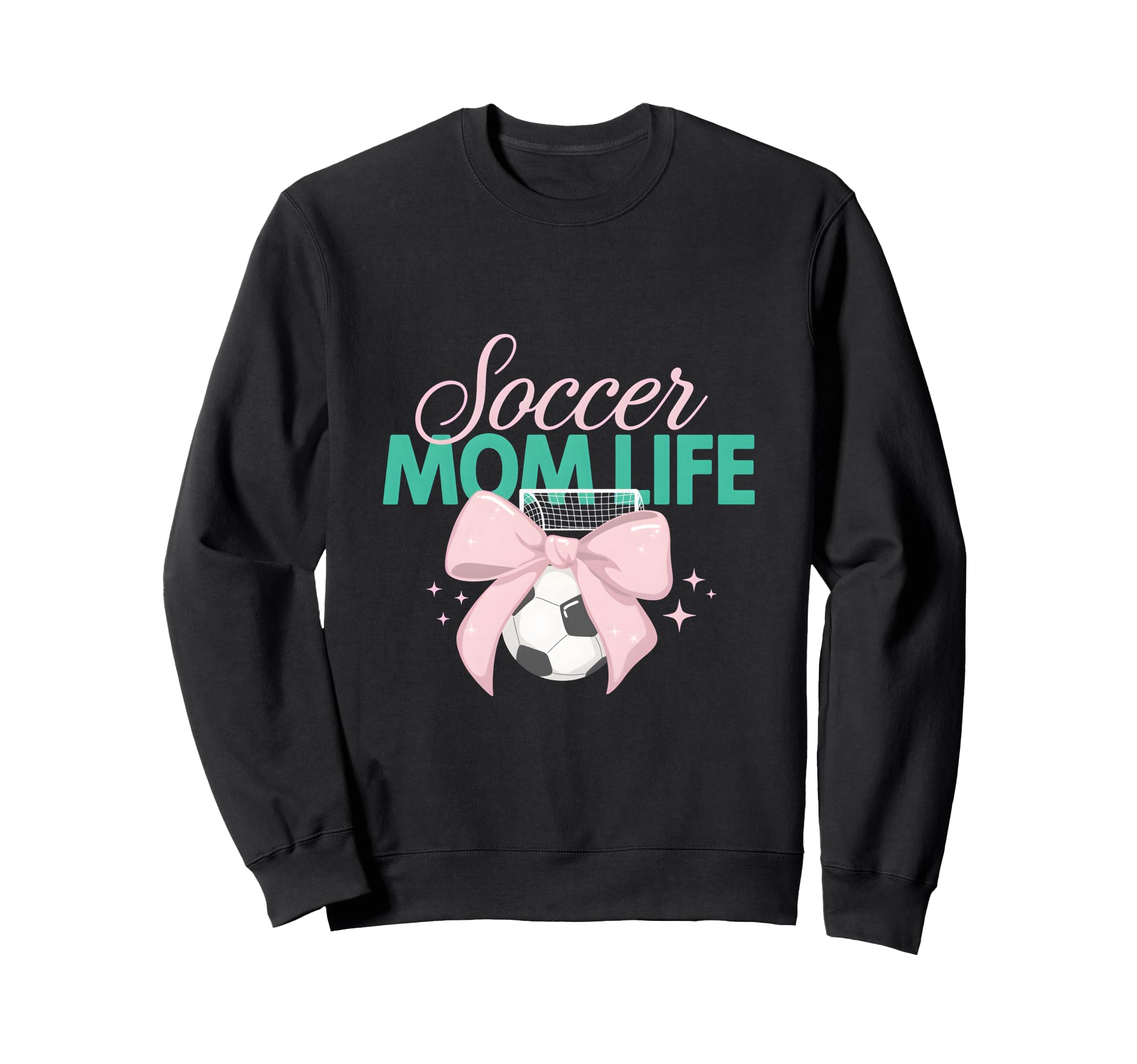 Soccer Mom Life Match Day Energy Sweatshirt - Unique Graphic for Adults