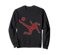 Be Goals Soccer Football Player Sweatshirt - Custom Art Print Unisex