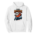 I Yell Because I Care Soccer Mom Hoodie - Novelty Apparel for Adults