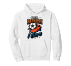 I Yell Because I Care Soccer Mom Hoodie - Novelty Apparel for Adults