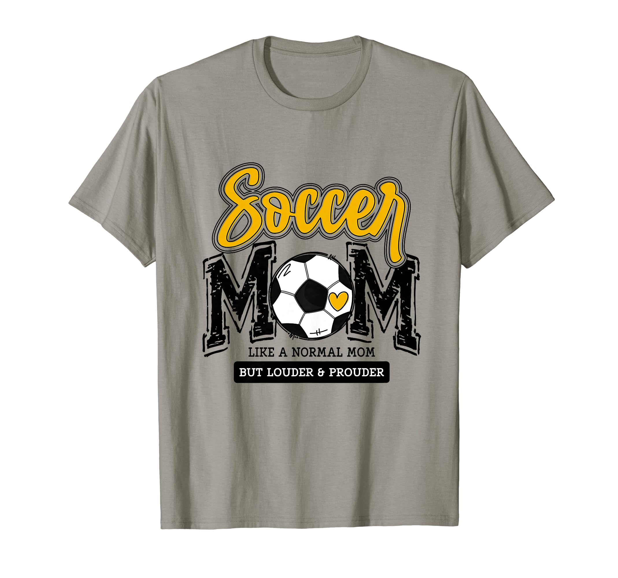 Soccer Mom Yellow Soccer Player Calls T-Shirt - Novelty Apparel Men Women