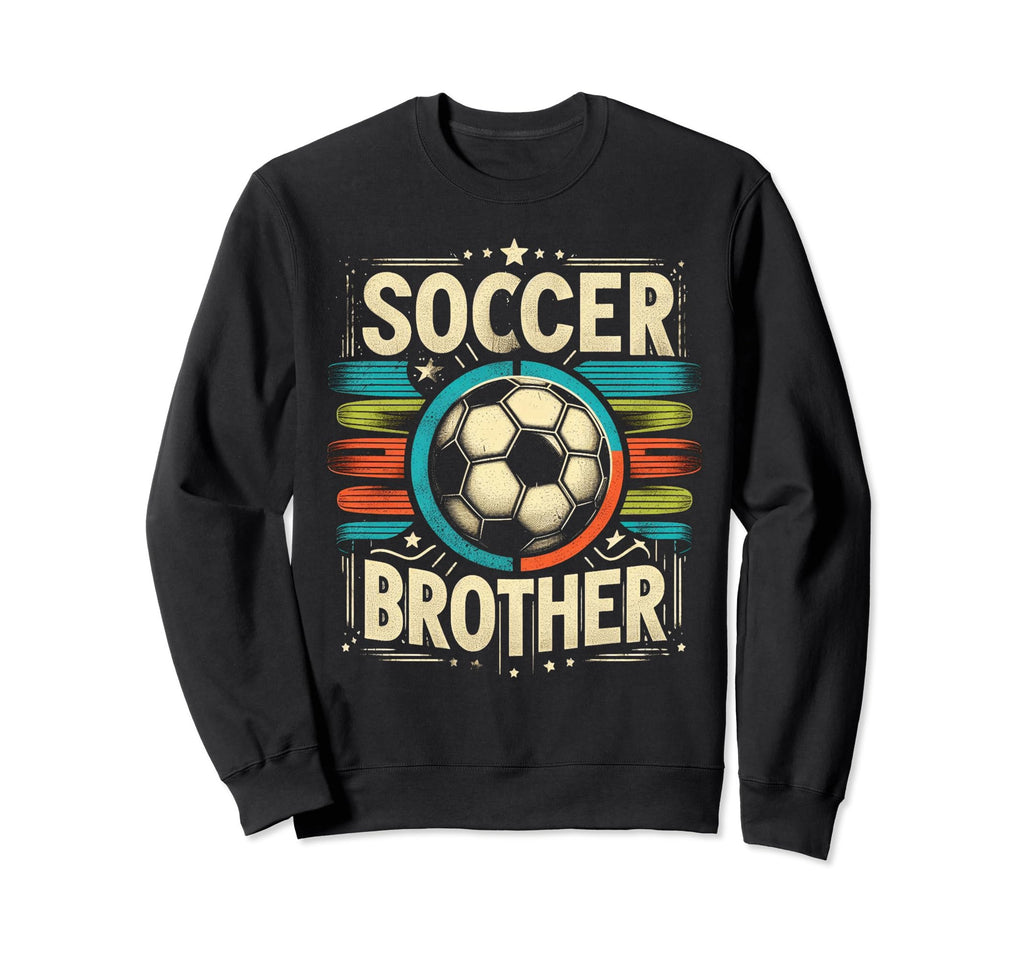 Soccer Brother Family Matching Sweatshirt - Aesthetic Graphic for Adults