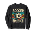 Soccer Brother Family Matching Sweatshirt - Aesthetic Graphic for Adults
