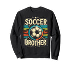 Soccer Brother Family Matching Sweatshirt - Aesthetic Graphic for Adults
