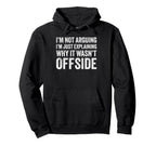 Funny Soccer Gift Soccer Player Hoodie - Fun Novelty Design Men Women
