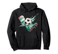 Watercolor Soccer Ball Action Kick Art Hoodie - Graphic Print Men Women