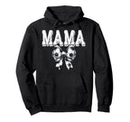 Coquette Soccer Bow Mama Sister Hoodie - Fun Novelty Design for Adults