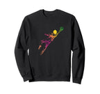 Soccer Goalkeeper Sketch Soccer Sweatshirt - Custom Art Print for Adults
