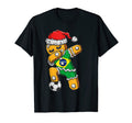 Soccer Dabbing Gingerbread Brazil T-Shirt - Aesthetic Graphic Men Women