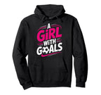 Goals Soccer Players Sports Lover Hoodie - Unique Graphic Unisex
