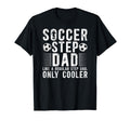 Soccer Step Dad Soccer Player T-Shirt - Custom Art Print for Adults