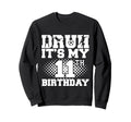 Bruh Its My 11Th Birthday Soccer 11 Sweatshirt - Unique Graphic Unisex