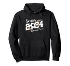 Proud Mom 2024 Senior Soccer Hoodie - Casual Everyday Wear for Adults