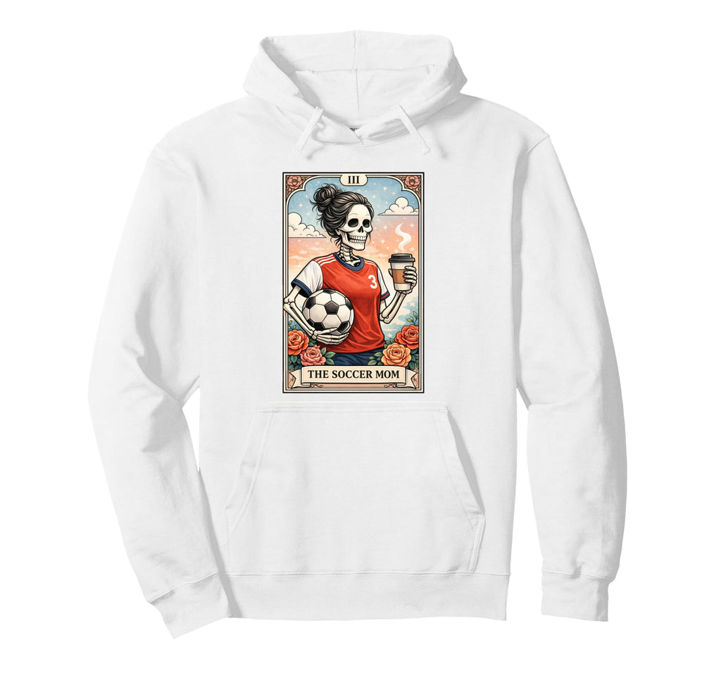 Soccer Mom Soccer Mama Game Day Vibes Hoodie - Trendy Graphic Men Women